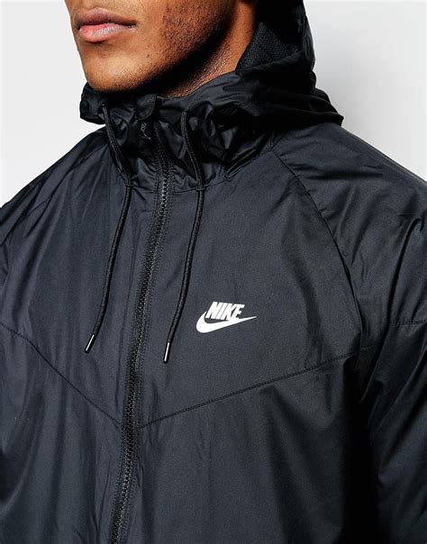 black Nike windbreakers